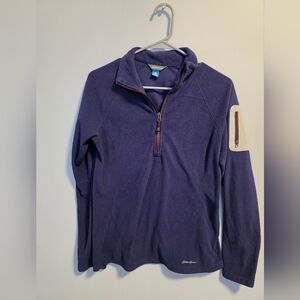 Eddie Bauer Womens Blue Fleece